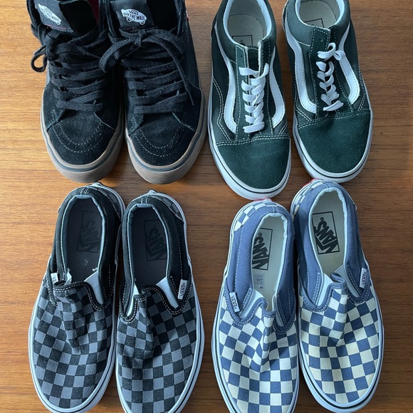 Vans Shoes - Lot of Vans Men’s 5-5.5 shoes & Vans Women’s 6.5-7 shoes